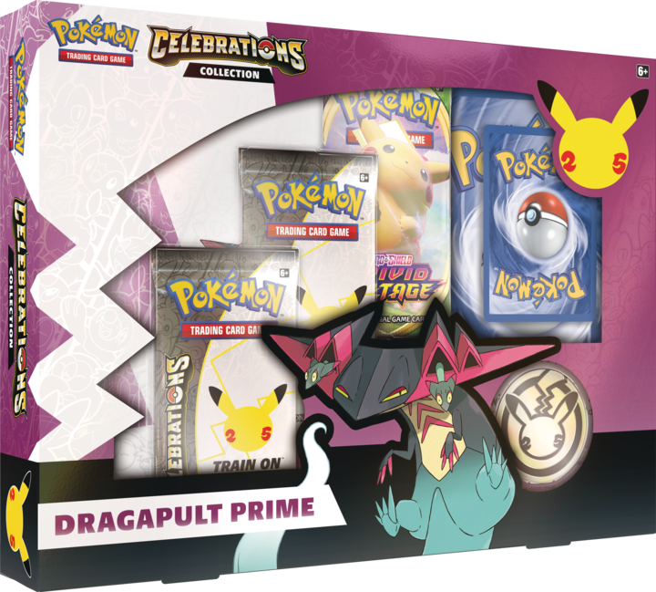 Pokemon TCG - Celebrations Dragapult Prime Box Set