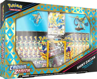 Pokemon TCG - Crown Zenith Shiny Zacian / Shiny Zamazenta Premium Figure Collection