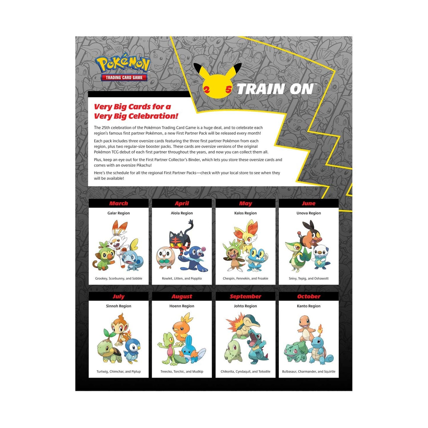 Pokemon TCG: 25th Anniversary - First Partner Pack (Sinnoh)