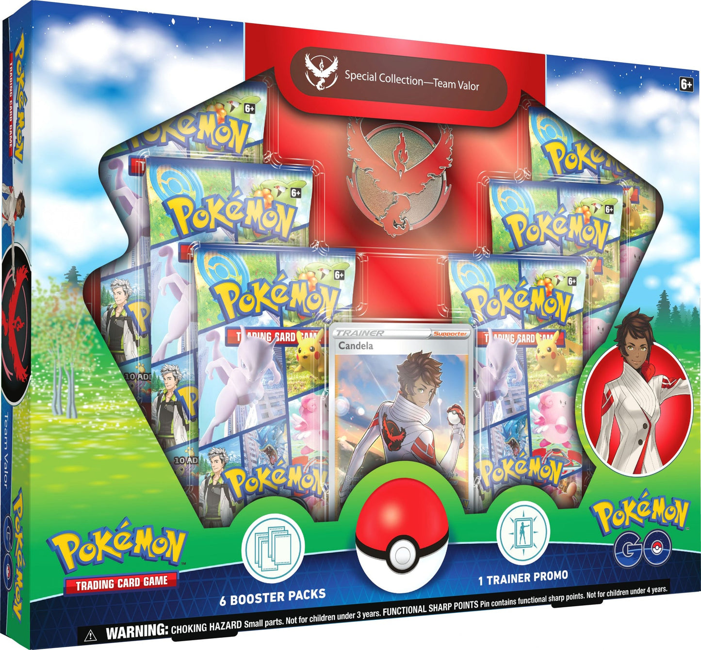 Pokemon TCG - Pokemon GO Team Instinct / Valor / Mystic Special Collection Box Set