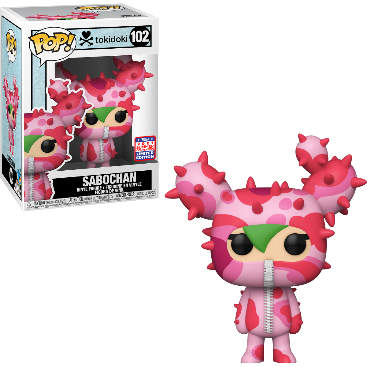 FUNKO POP! TOKIDOKI - SABOCHAN **2021 VIRTUAL FUNKON EXCLUSIVE** #102