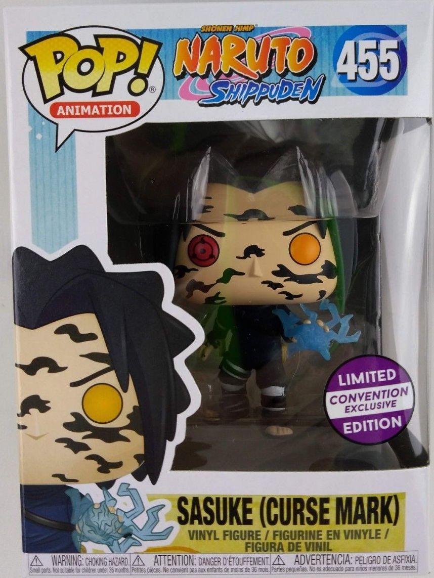 Sasuke Curse Mark Naruto Funko Animation POP #455 – itluxecomics.com