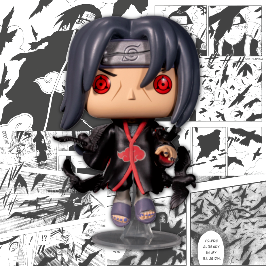 FUNKO POP! ANIMATION: NARUTO - ITACHI WITH CROWS **BOXLUNCH EXCLUSIVE** #1022