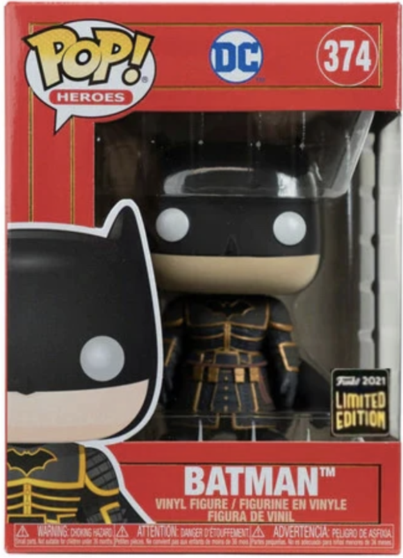 Funko Pop! Heroes -Imperial Palace Batman Metallic ASIA Exclusive #374
