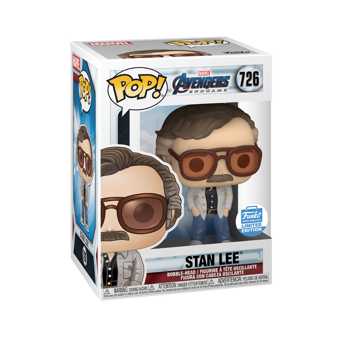 FUNKO POP MARVEL AVENGERS ENDGAME STAN LEE YOUNG FUNKO SHOP MyPops