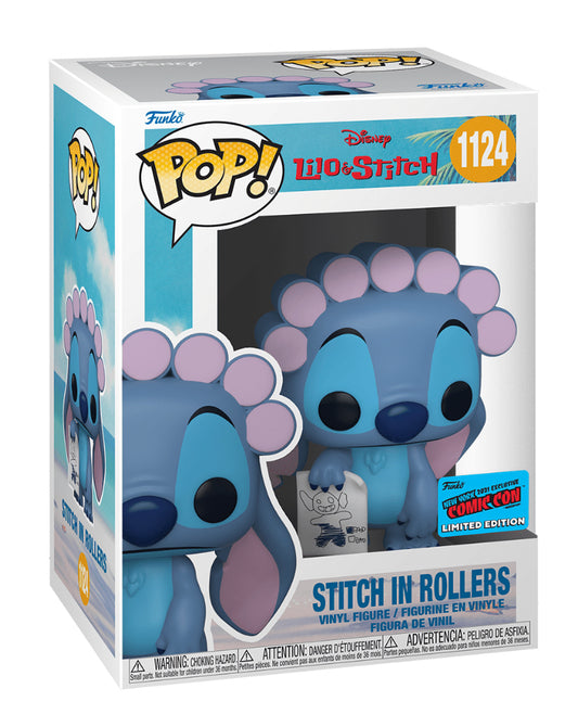 FUNKO POP! DISNEY: LILO & STITCH - STITCH IN ROLLERS **2021 NYCC EXCLUSIVE** #1124