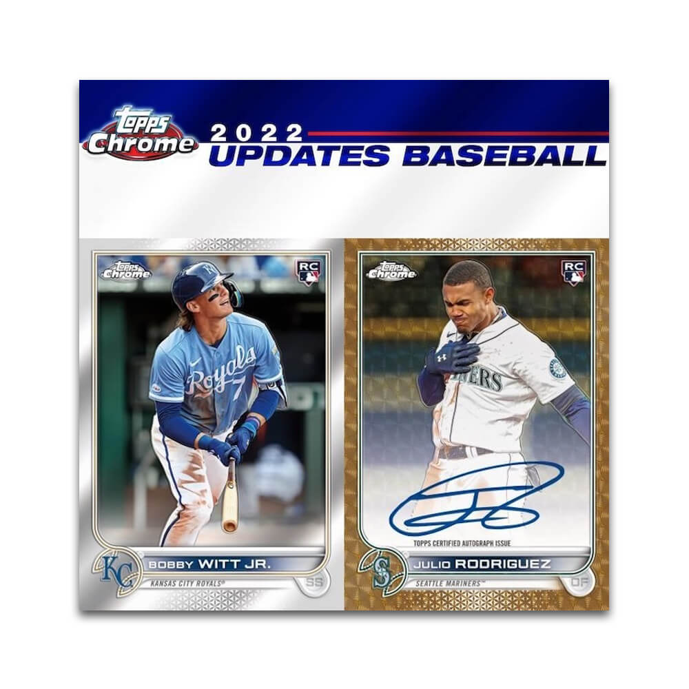 2022 TOPPS CHROME UPDATE SERIES BASEBALL HOBBY BOX