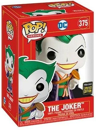 Funko Pop! Heroes -Imperial Palace Joker Metallic ASIA Exclusive #375 LE 3000