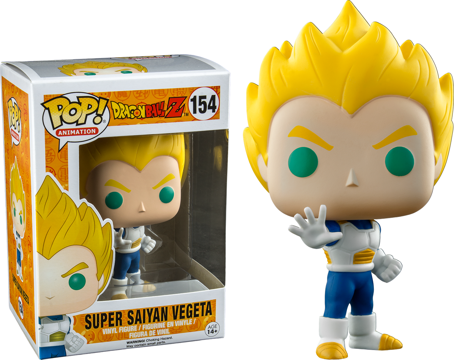 Funko Pop! Animation - Dragon Ball Z Super Saiyan Vegeta #154