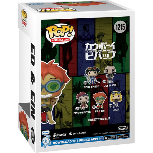 Funko Pop! Anime: Cowboy Bebop - Ed & Ein (On Scooter) #1215