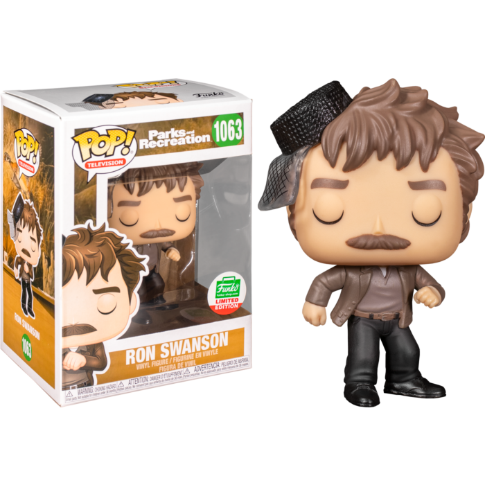 Funko Pop! Television : Parks and Recreation Ron Swanson Funko Shop EXCLUSIVE