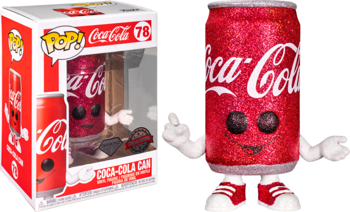 FUNKO POP AD ICON Coca-Cola Can Diamond Edition #78 Special Edition