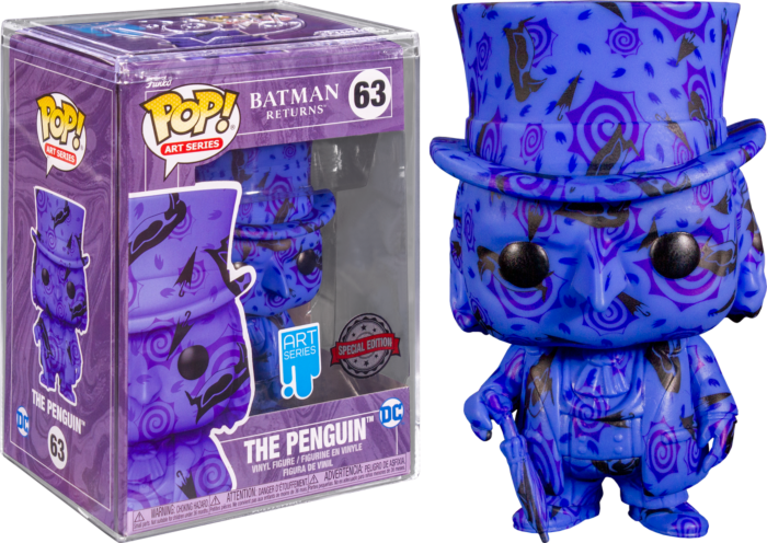 Funko Pop! DC HEROES BATMAN RETURNS ART SERIES PENGUIN #63
