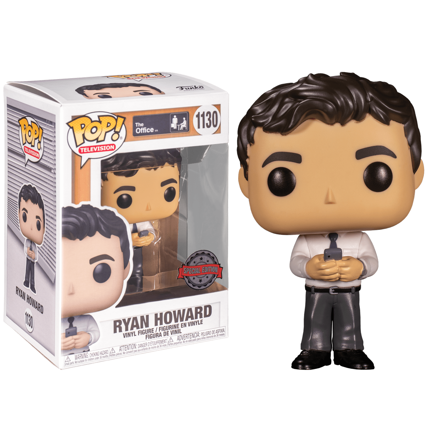 Funko Pop! TV Office Ryan Howard SPECIAL EDITION *EXCLUSIVE*