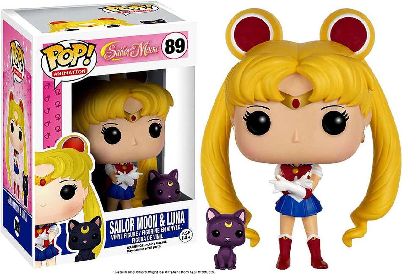 Funko Pop! Anime: Sailor Moon - Sailor Moon & Luna #89
