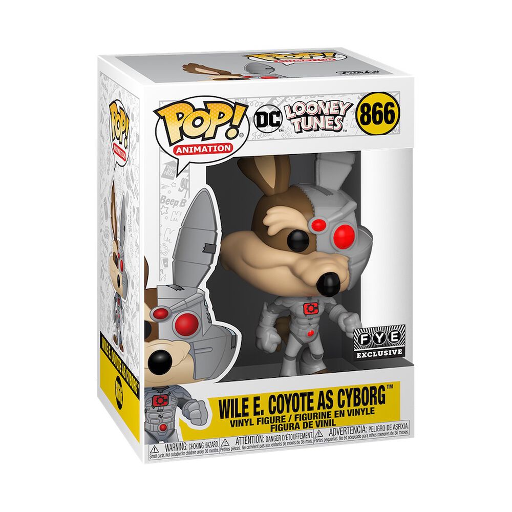 Funko Pop! DC x Looney Tunes - Wile E. Coyote As Cyborg #866