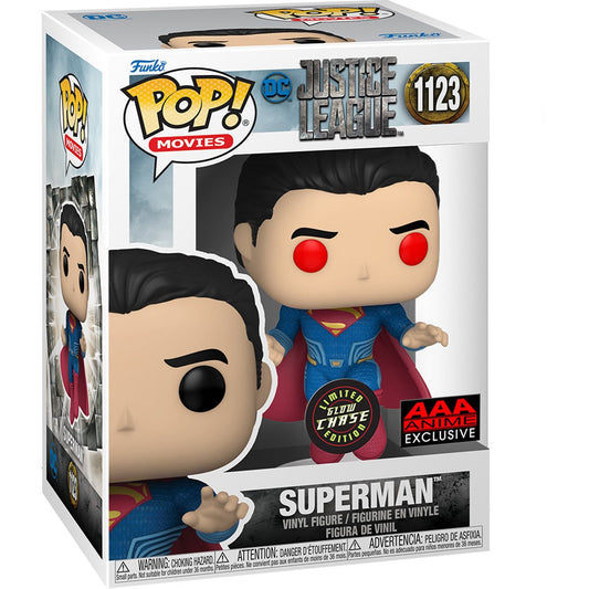 FUNKO POP! DC HEROES JUSTICE LEAGUE SUPERMAN *AAA EXCLUSIVE* #1123