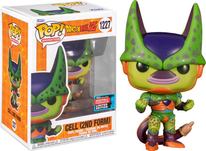 FUNKO POP! 2022 NYCC SHARED Dragon Ball Z - Cell 2nd Form #1227