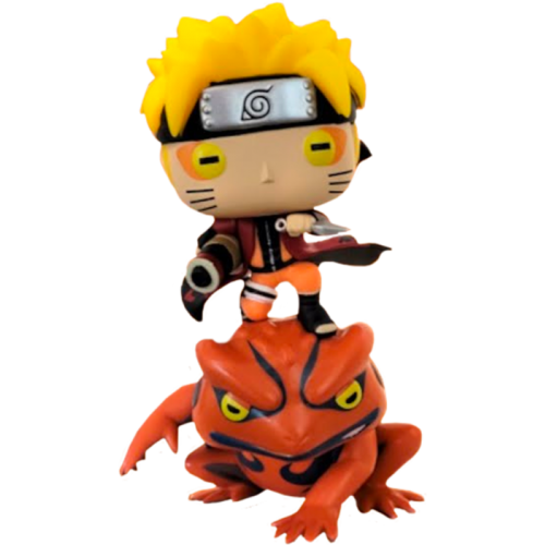 FUNKO POP! ANIMATION: NARUTO ON GAMAKICHI - 6" **HOT TOPIC EXCLUSIVE** #106