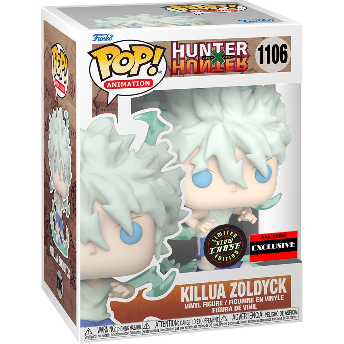 Funko Pop! Anime: Hunter X Hunter - Killua Zoldyck #1106 [AAA
