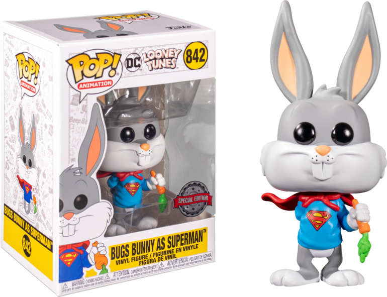 Funko Pop! DC Looney Tunes: Bugs Bunny as Superman Special Edition