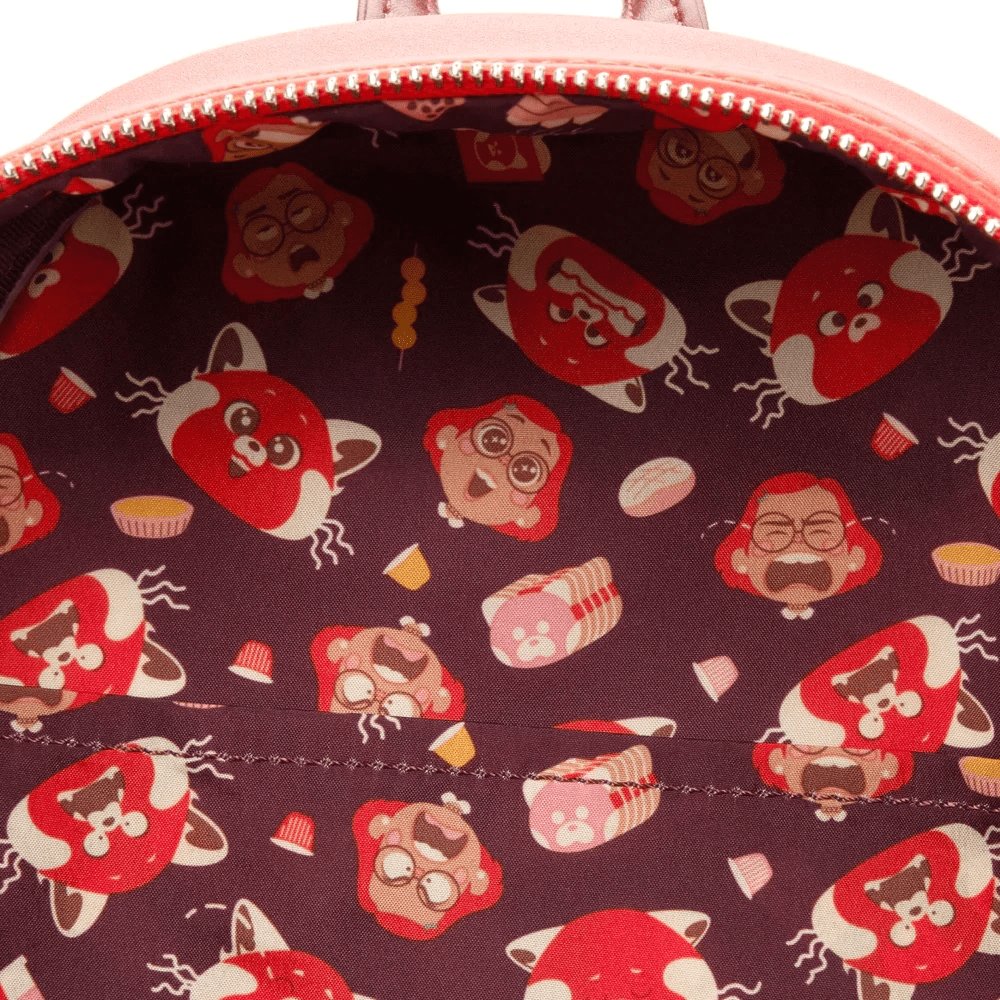 LOUNGEFLY DISNEY PIXAR TURNING RED PANDA COSPLAY BACKPACK