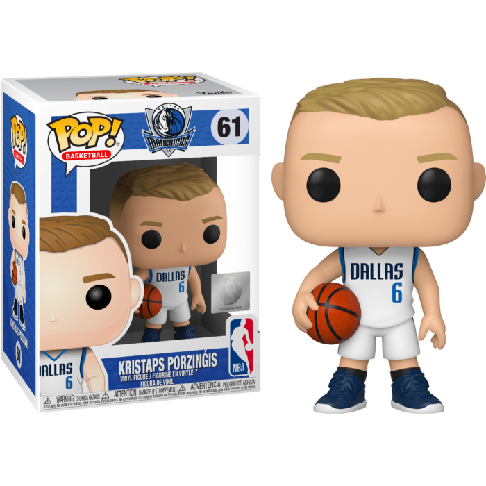Funko Pop! NBA: Dallas Mavericks - Kristaps Porzingis