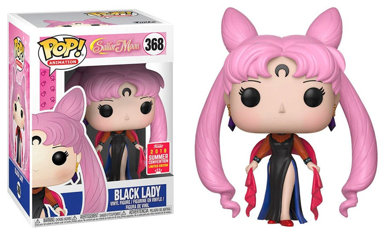 FUNKO POP! ANIMATION: SAILOR MOON - BLACK LADY **2018 SDCC EXCLUSIVE** #368