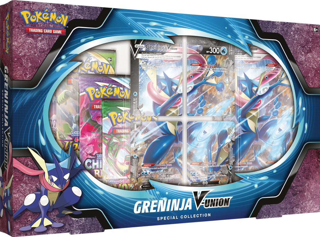 Pokemon TCG - Greninja V-Union Special Collection Box Set
