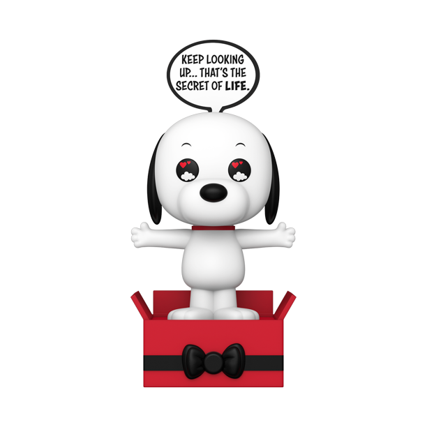 FUNKO POPSIES PEANUTS - SNOOPY - KEEP LOOKING UP - THAT'S THE SECRET OF LIFE