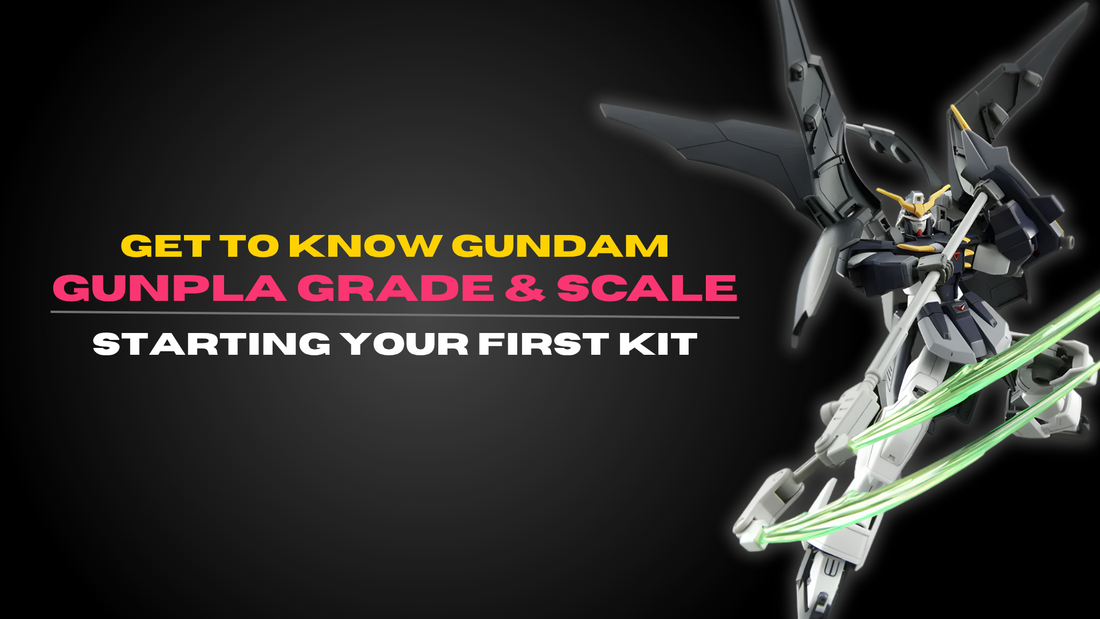 Get To Know Gundam | Gunpla Grade & Scale