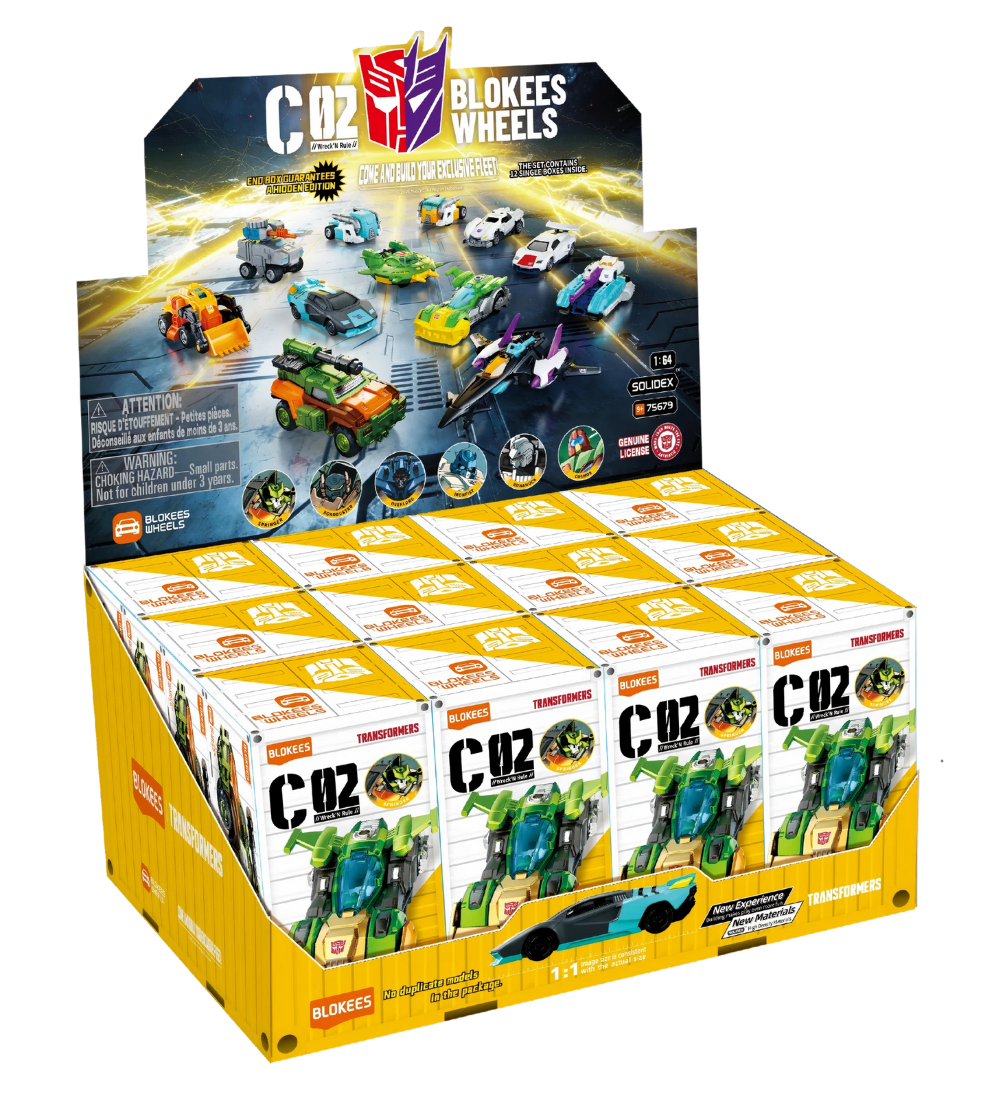 Blokees: Transformers Wheels - C02 Wreck 'N Rule Blind Box