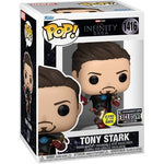 Funko Pop! MARVEL Iron Man 3 Tony Stark GLOW #1416 [EE Exclusive]