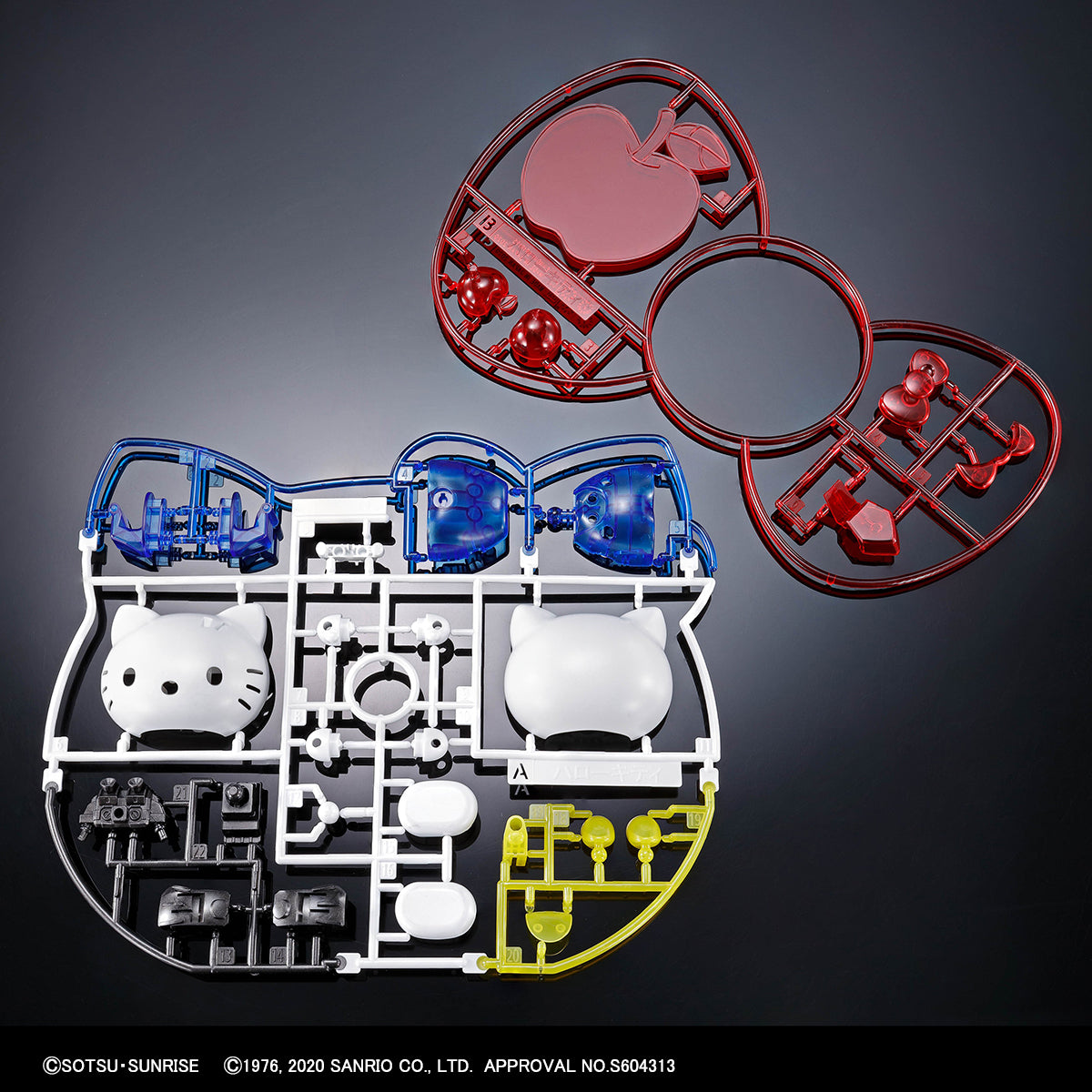 SD-EX GUNDAM HELLO KITTY & RX-78-2 [Clear Color] EVENT LIMITED EDITION Gunpla KIT