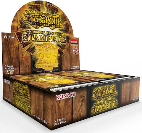 Yu-Gi-Oh! TCG - Quarter Century Stampede - 1st Edition - Booster Box