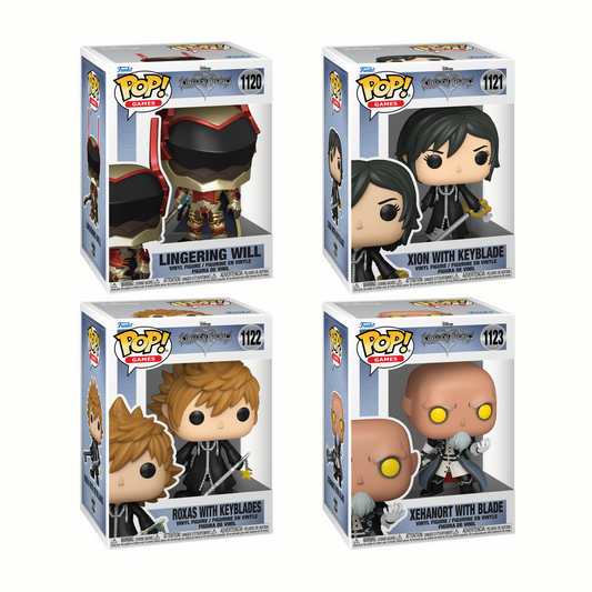 Funko Pop! Games: Kingdom Hearts - Lingering Will / Xion / Roxas / Xehanort