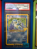 Pokemon TCG: 25th Celebrations (2021) - Classic Collection Base Set Gem Mint (MT) 10 TRIO SET