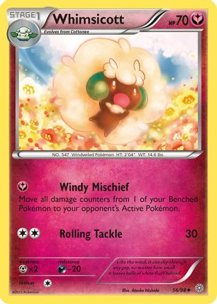 Whimsicott 056  XY  Ancient Origins - Uncommon