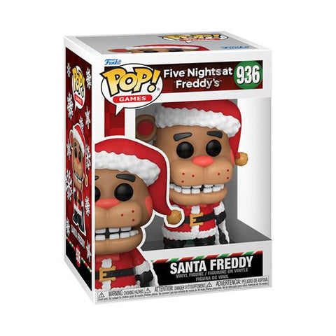 Funko Pop! Five Nights at Freddy's Holiday Santa Freddy #936 FAZBEAR