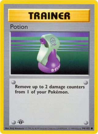 Potion 094  - 1st Edition Base Set Shadowless - Common