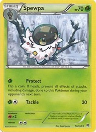 Spewpa 014  XY  BREAKthrough - Uncommon