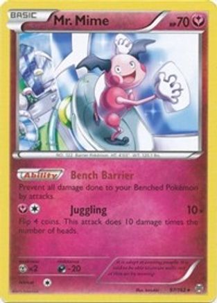 Mr. Mime 097  XY  BREAKthrough - Rare