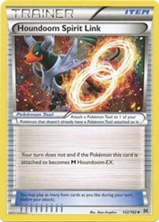 Houndoom Spirit Link 142  XY  BREAKthrough - Uncommon