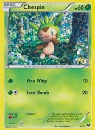 Chespin - 2/12/12  - Holofoil McDonalds Promos 2014 - Promo