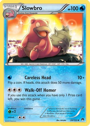 Slowbro 020  XY  BREAKpoint - Uncommon