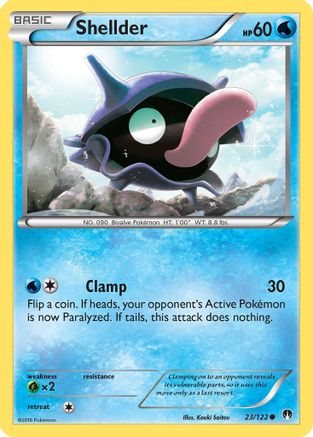 Shellder (23) (23) 023/122  XY  BREAKpoint - Common