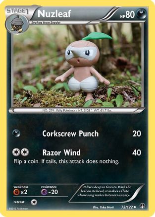 Nuzleaf 072  XY  BREAKpoint - Uncommon