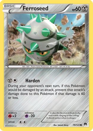 Ferroseed  XY  BREAKpoint - Common