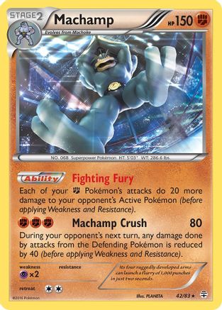 Machamp/83  - Holofoil Generations - Holo Rare