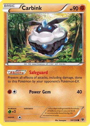 Carbink (50) (50) 050  XY  Fates Collide - Common